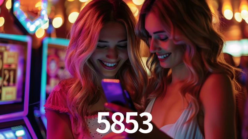 5853